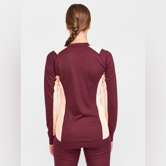 Craft Women’s Core Dry Baselayer Set in Punch/Cosmo, size Large, NWT! - Picture 4 of 16